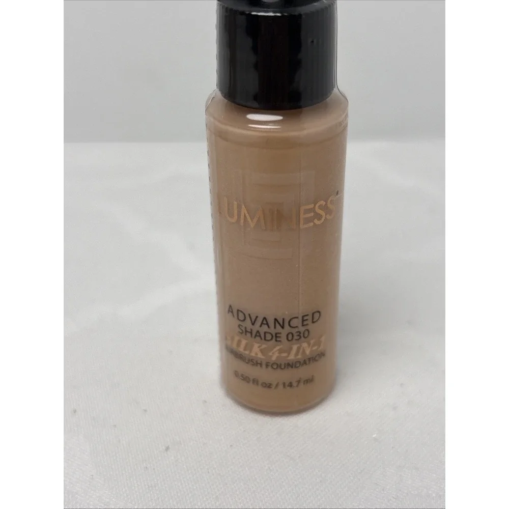 3 Luminess Silk 4-In-1 Shade 2 - 030 1 - 040 Advanced Airbrush Foundation .50 oz